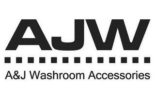 AJW A&J WASHROOM ACCESSORIES logo