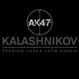 AK-47 KALASHNIKOV PREMIUM VODKA FROM RUSSIA logo