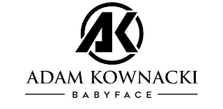 AK ADAM KOWNACKI BABYFACE logo