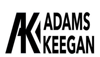 AK ADAMS KEEGAN logo
