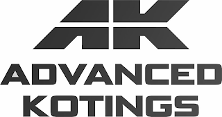 AK ADVANCED KOTINGS logo