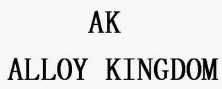 AK ALLOY KINGDOM logo
