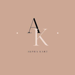 AK ALPHA KART logo