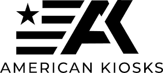 AK AMERICAN KIOSKS logo