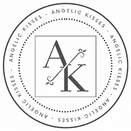 AK  ANGELIC KISSES - ANGELIC KISSES - ANGELIC KISSES - ANGELIC KISSES - ANGELIC KISSES - logo