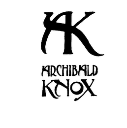 AK ARCHIBALD KNOX logo