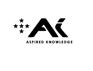 AK ASPIRED KNOWLEDGE logo