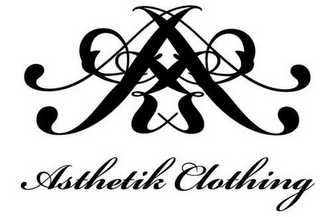 AK ASTHETIK CLOTHING logo