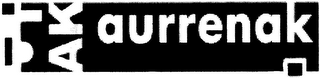 AK AURRENAK logo