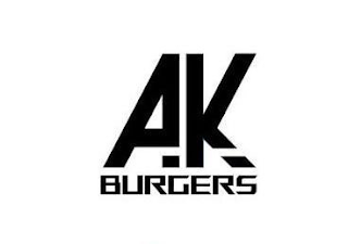AK BURGERS logo