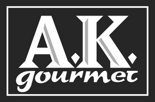 A.K. GOURMET logo