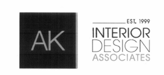 AK INTERIOR DESIGN ASSOCIATES EST. 1999 logo
