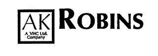 AK ROBINS A VHC LTD. COMPANY logo
