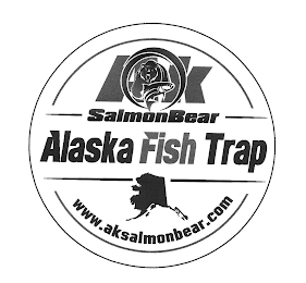 AK SALMON BEAR ALASKA FISH TRAP WWW.AKSALMONBEAR.COM logo