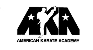 AKA AMERICAN KARATE ACADEMY logo
