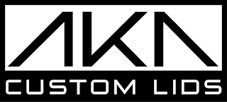 AKA CUSTOM LIDS logo