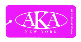 AKA NEW YORK WWW.AKANEWYORK.COM logo