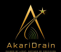 AKARIDRAIN GUIDED BY LIGHT. DEFINED BY PRECISION. logo