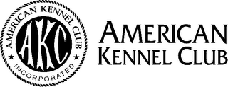 AKC AMERICAN KENNEL CLUB INCORPORATED AMERICAN KENNEL CLUB logo