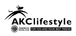 AKCLIFESTYLE AMERICAN KENNEL CLUB AKC FOUNDED 1884 AMERICAN KENNEL CLUB FOR YOU AND YOUR BEST FRIEND logo