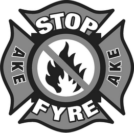 AKE STOP FYRE AKE logo