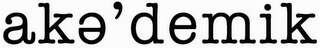 AKE'DEMIK logo