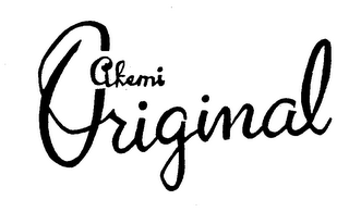 AKEMI ORIGINAL logo