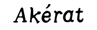 AKERAT logo