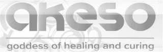 AKESO GODDESS OF HEALING AND CURING logo