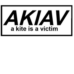 AKIAV A KITE IS A VICTIM logo