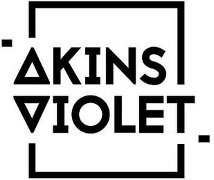 AKINS VIOLET logo