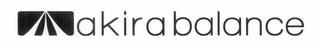 AKIRA BALANCE logo