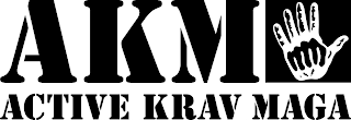 AKM ACTIVE KRAV MAGA logo