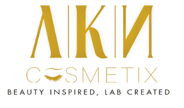 AKN COSMETIX BEAUTY INSPIRED, LAB CREATED logo