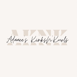 AKNK, ADAAEE'S KINKSN'KURLS logo