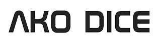 AKO DICE logo