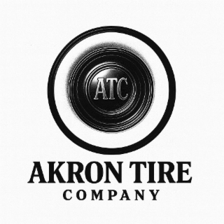 AKRON TIRE COMPANY ATC logo