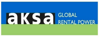 AKSA GLOBAL RENTAL POWER logo