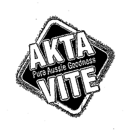 AKTA PURE AUSSIE GOODNESS VITE logo