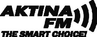 AKTINA FM THE SMART CHOICE! logo