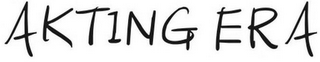AKTING ERA logo