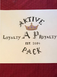 AKTIVE PACK LOYALTY A P ROYALTY EST. 2004 logo