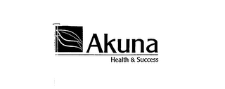 AKUNA HEALTH & SUCCESS logo
