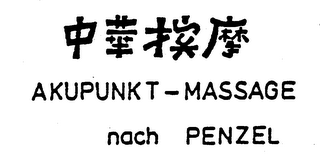 AKUPUNKT-MASSAGE NACH PENZEL logo
