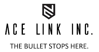 AL ACE LINK INC. THE BULLET STOPS HERE. logo