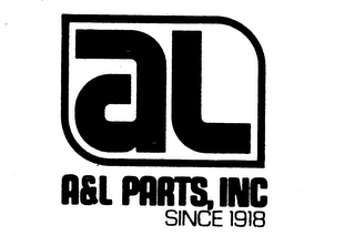 AL A&L PARTS, INC SINCE 1918 logo