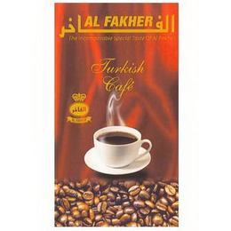 AL FAKHER THE INCOMPARABLE SPECIAL TASTE OF AL FAKHER TURKISH CAFE AL FAKHER logo