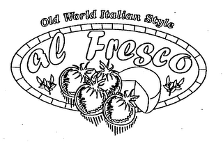 AL FRESCO OLD WORLD ITALIAN STYLE logo