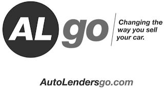 AL GO CHANGING THE WAY YOU SELL YOUR CAR. AUTOLENDERSGO.COM logo