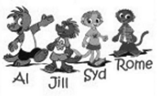 AL JILL SYD ROME logo